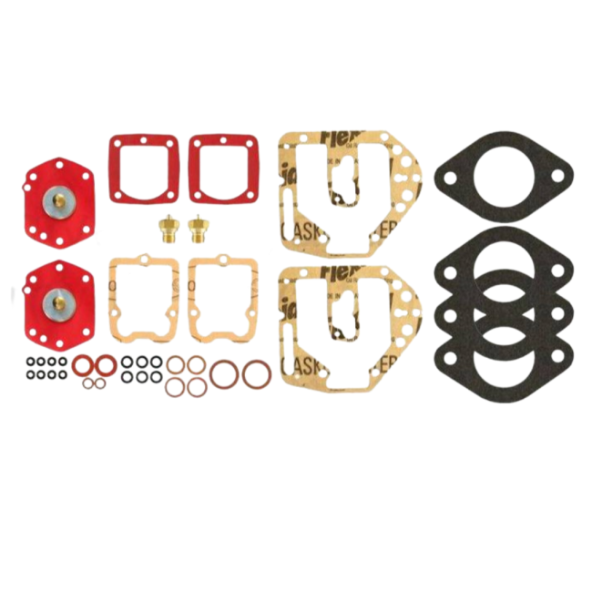 Kit Joints (incluant pointeau + membrane) pour 2 carbus SOLEX 40 ADDHE 19 ou 24/29