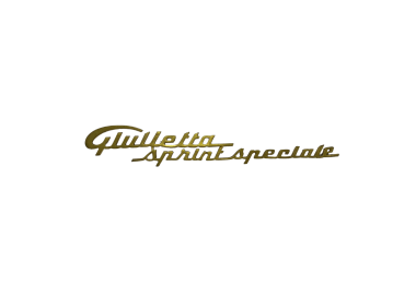Lettrage "Giulietta sprint speciale"