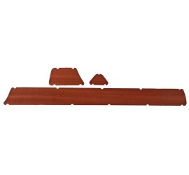 Habillage bois tableau de bord pour GT Bertone (3 pièces) 1300/1600/1750