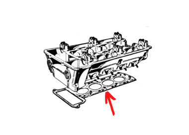 Joint culasse Racing 2000 SPESSE 1.6mm
