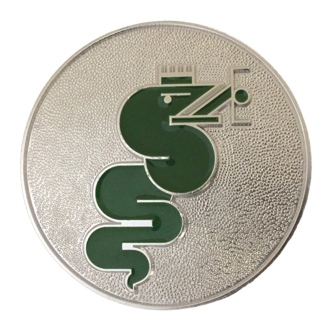 Emblème pilier C pour GT serpent côté droit