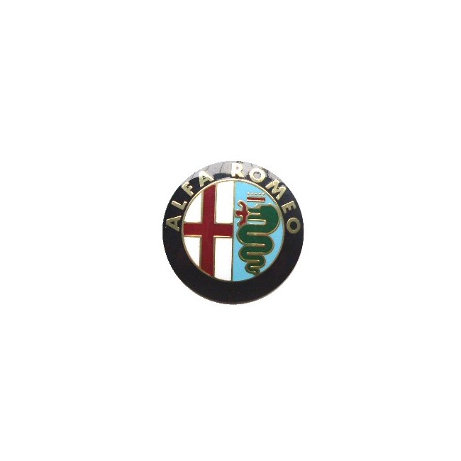 Emblème Alfa Romeo pour moyeu, diam. 40 mm
