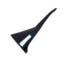 Habillage de montant central arrière rond gauche plastique - Spider Duetto 66-69