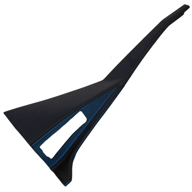 Habillage de montant central arrière rond gauche plastique - Spider Duetto 66-69