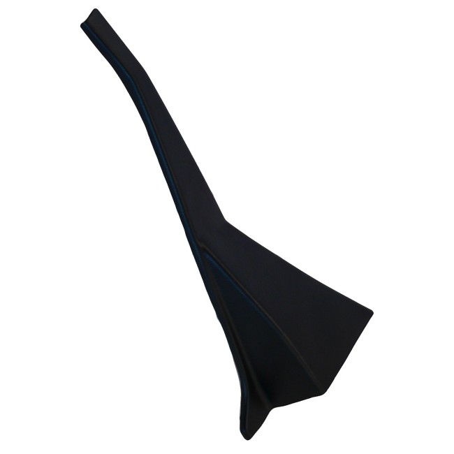 Habillage de montant central arrière rond droite plastique - Spider Duetto 66-69