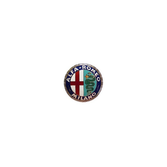 Emblème Alfa-Milano (en émaille) pour GT Bertone, Spider & Giulia