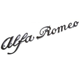Lettrage "Alfa-Roméo", en deux parties Giulia jusque 72, Spider 1966-1969