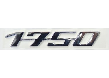 Lettrage "1750" pour Spider 1970-1982