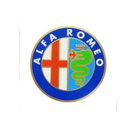 Autocollant Alfa Romeo emblème 50mm