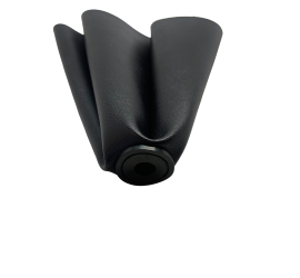 Soufflet levier de vitesse vinyle noir 4 coutures