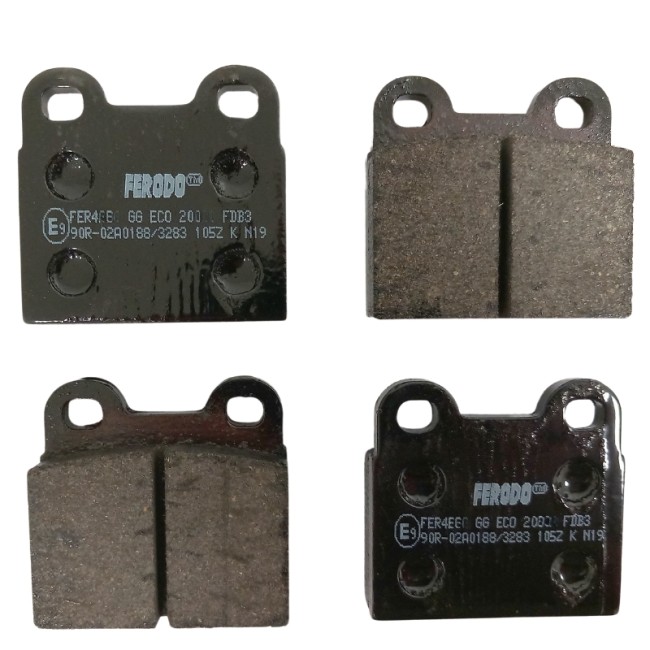 Jeu de plaquettes de frein avant Ferodo pour s'adapter aux étriers de frein ATE Jeu de plaquettes de frein avant Ferodo pour s'adapter aux étriers de frein ATE