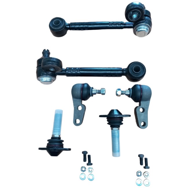 Pack de rotules de suspension Alfa Romeo série 105-115 1963-1993 et Montreal Pack de rotules de suspension Alfa Romeo série 105-115 1963-1993 et Montreal