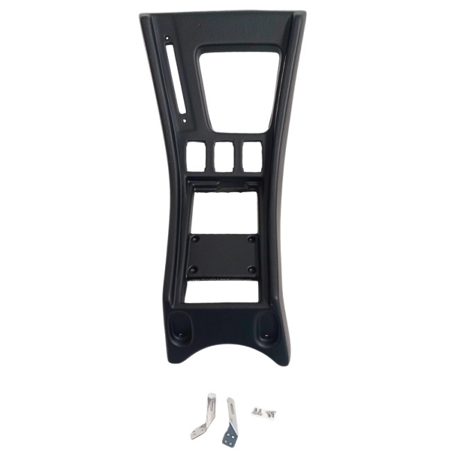 Console centrale avec emplacement grand cendrier Alfa Romeo Spider 1970-1980 recouvert en matériel ABS Console centrale avec emplacement grand cendrier Alfa Romeo Spider 1970-1980 recouvert en matériel ABS