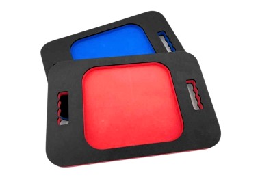 Plateau mousse d'atelier 48x32cm - rouge ou bleu