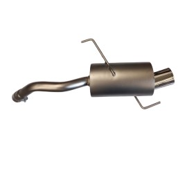 Silencieux arrière inox sortie 102mm - Alfa 147 1.6 - 2.0 - 1.9JTD (voir détail)