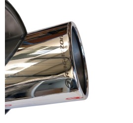 Silencieux arrière inox sortie 102mm - Alfa 147 1.6 - 2.0 - 1.9JTD (voir détail)