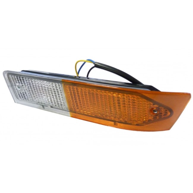 Clignotant avec feux de position (veilleuse) Avant Gauche Alfa Romeo GTV (116) série 1 orange - blanc Clignotant avec feux de position (veilleuse) Avant Gauche Alfa Romeo GTV (116) série 1 orange - blanc