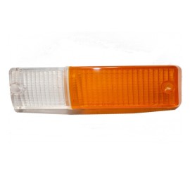Cabochon clignotant blanc - orange gauche Alfa Romeo Spider 1983-1993