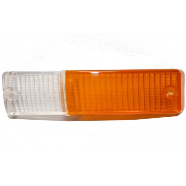 Cabochon clignotant blanc - orange gauche Alfa Romeo Spider 1983-1993