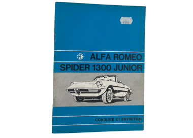 OCCASION - Guide d'entretien et de conduite - Alfa Romeo 1300 Junior
