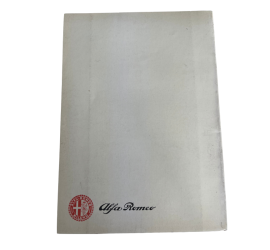 copy of OCCASION - Guide d'entretien et de conduite - Alfa Romeo Spider 1600