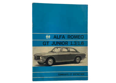 copy of OCCASION - Guide d'entretien et de conduite - Alfa Romeo Spider 1600