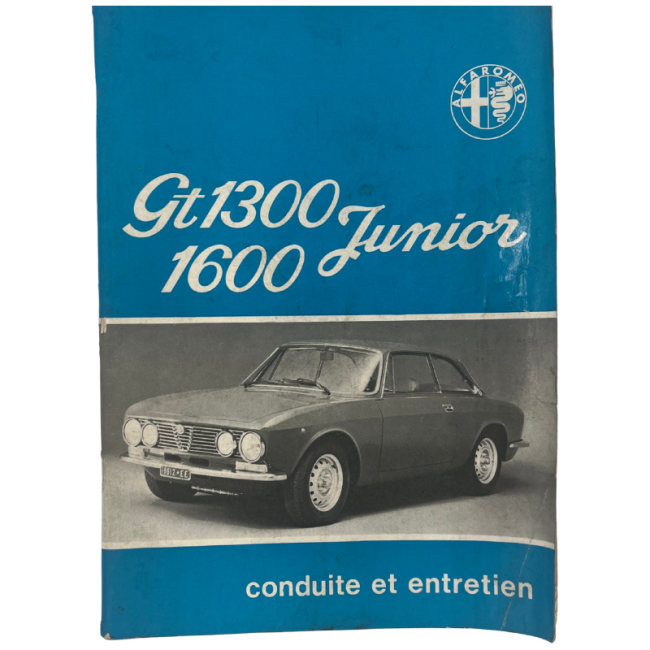 copy of OCCASION - Guide d'entretien et de conduite - Alfa Romeo Spider 1600 copy of OCCASION - Guide d'entretien et de conduite - Alfa Romeo Spider 1600