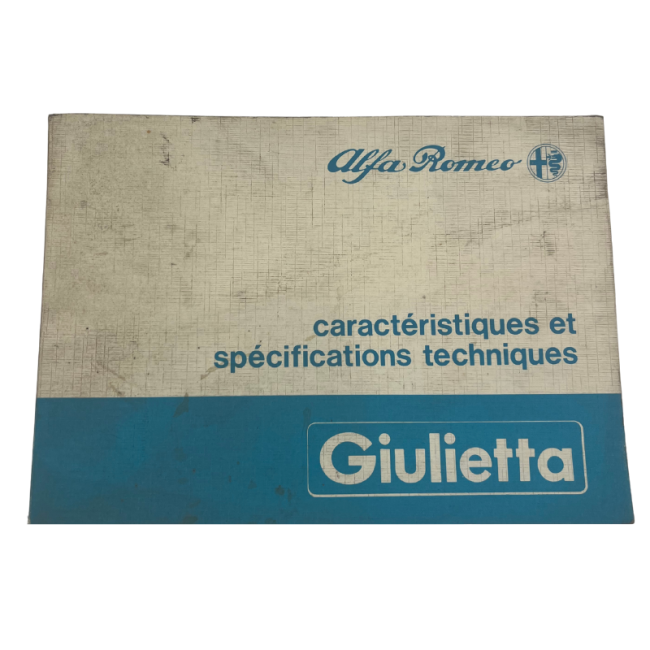 copy of OCCASION - Guide d'entretien et de conduite - Alfa Romeo Spider 1600 copy of OCCASION - Guide d'entretien et de conduite - Alfa Romeo Spider 1600