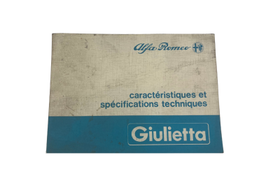 copy of OCCASION - Guide d'entretien et de conduite - Alfa Romeo Spider 1600