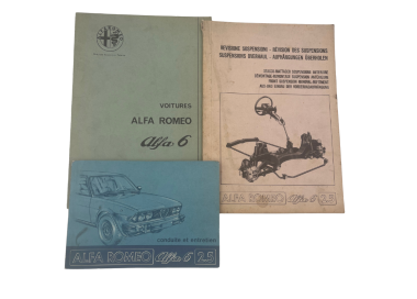 copy of OCCASION - Guide d'entretien et de conduite - Alfa Romeo Spider 1600