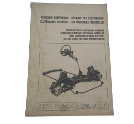 copy of OCCASION - Guide d'entretien et de conduite - Alfa Romeo Spider 1600
