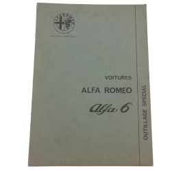 copy of OCCASION - Guide d'entretien et de conduite - Alfa Romeo Spider 1600