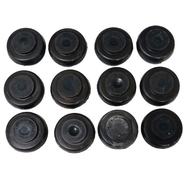 Kit de silent-blocs amortisseurs avant et arrière en caoutchouc type origine Alfa Romeo série 105-115 et Montreal