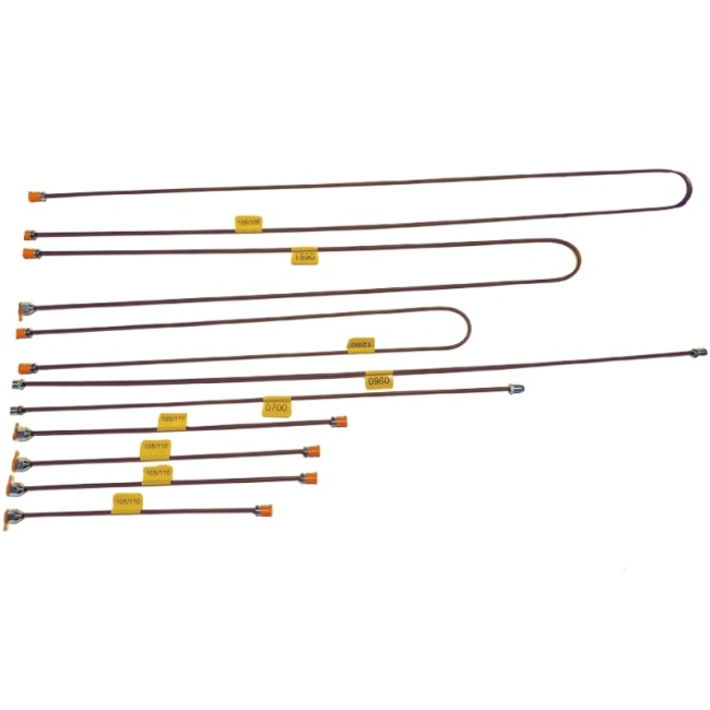 Kit conduits de frein Spider.GT pédaliers supérieur 1300/1600 cuivre/nickel