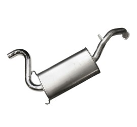 Silencieux terminal pour Alfa 6 et GTV 2.5