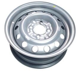 Jante acier type origine, 5,5x14 ET24 pour montage avec enjoliveur à clipser grand diamètre - Spider et Bertone
