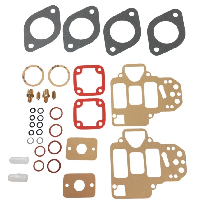 Kit de joints pour 2 carburateurs Weber 40 DCOE (incluant pointeau) Kit de joints pour 2 carburateurs Weber 40 DCOE (incluant pointeau)