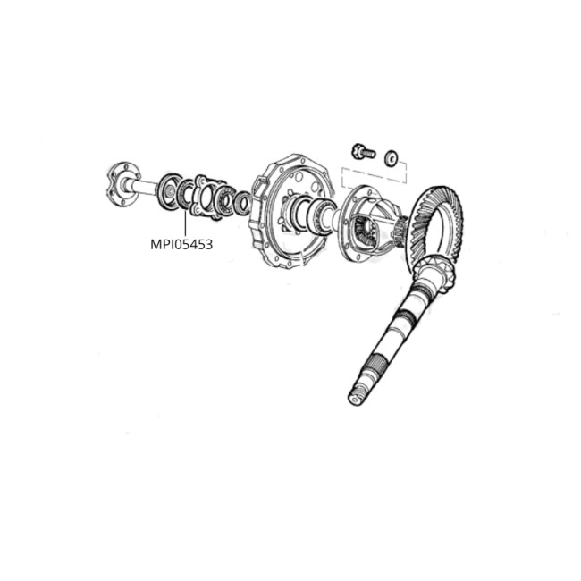 Joint spi différentiel arrière Alfa Romeo série 116 -Alfetta, Giulietta, GTV et GTV6, Alfa 75, RZ-SZ Joint spi différentiel arrière Alfa Romeo série 116 -Alfetta, Giulietta, GTV et GTV6, Alfa 75, RZ-SZ