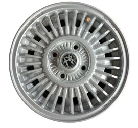 OCCASION - Jeu de 4 jantes origine Alfa Romeo CAMPAGNOLO - Campanatura 38 - 5.5x14 - 4x108 - sablées - repeintes