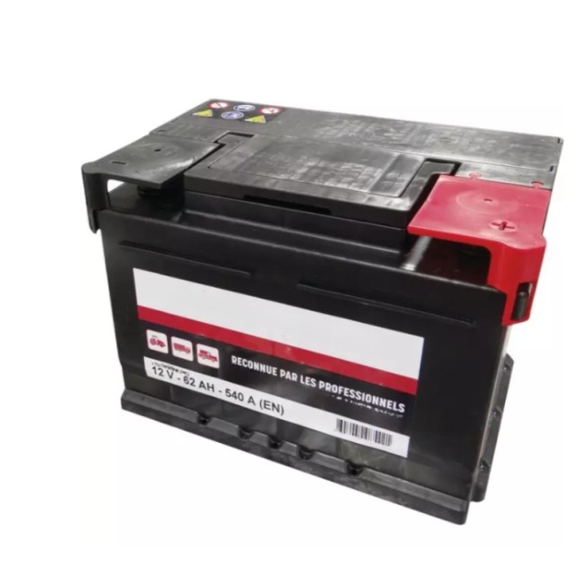 Batterie 12V 62AH 540A - + à droite - L242xl175xh175mm Batterie 12V 62AH 540A - + à droite - L242xl175xh175mm
