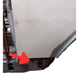 Tôle renfort montant avant droit GT Bertone, 1964-1977