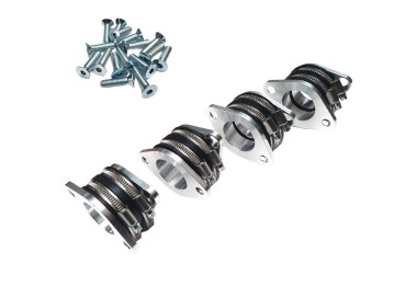 Lot de 4 brides de carbus en aluminium (4 pièces) 40mm pour modèles 105,115,116