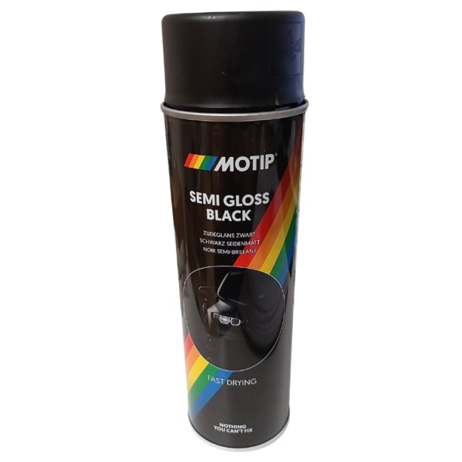 Peinture acrylique noir satiné - 500ml - séchage rapide Peinture acrylique noir satiné - 500ml - séchage rapide