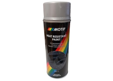 Peinture haute température silver (argent) - 400ml - résistance 800°C