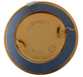 OCCASION - Sigle Alfa Romeo 75mm métal - origine - Pièce NOS (New Old Stock), neuve d'époque