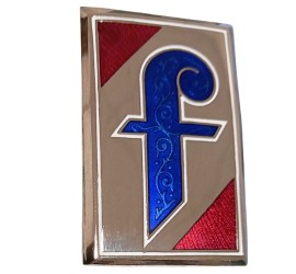 OCCASION - Ensemble de 2 sigles Pininfarina - badge avec couronne indépendante