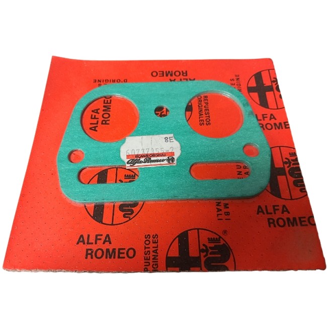 OCCASION - Lot de 2 joints de collecteur d'admission origine - 60777855 - Alfa Romeo 33, Alfasud / Sprint 1.3 - 1.5, Arna