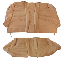 MPI08027a - Coiffe - habillage de banquette arrière simili beige - Alfa Romeo GT Bertone 2000 et Junior de 1971 à 1976