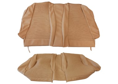 MPI08027a - Coiffe - habillage de banquette arrière simili beige - Alfa Romeo GT Bertone 2000 et Junior de 1971 à 1976