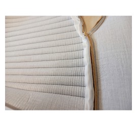 MPI08027e - Coiffe - habillage de banquette arrière simili beige - Alfa Romeo GT Bertone 2000 et Junior de 1971 à 1976